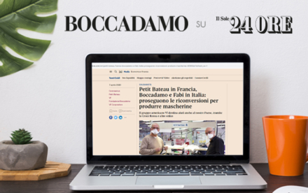 Moda e riconversione, Boccadamo su Il Sole 24Ore