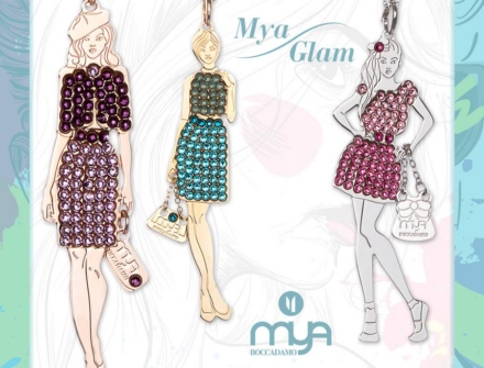 Mya Glam, un abito di Swarovski