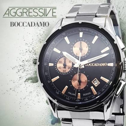 Tieni il tempo con Aggressive, i nuovi orologi Boccadamo!