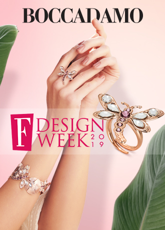 F Design Week, il rosa della moda con Boccadamo